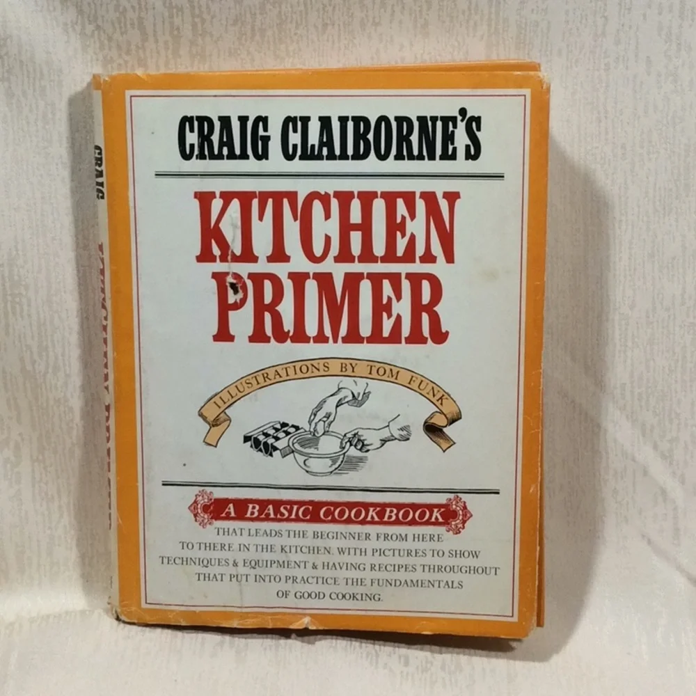 Vintage 1969 Kitchen Primer by Craig Claiborne